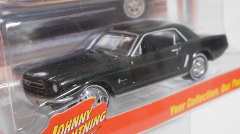 画像: 2016 JOHNNY LIGHTNING - MUSCLE CARS USA S2 【1965 FORD MUSTANG】 BLACK/RR