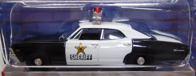 画像: 2016 GREENLIGHT HOT PURSUIT S20 【1967 CHEVROLET BISCAYNE】 BLACK-WHITE/RR (CLARK COUNTY SHERIFF) 