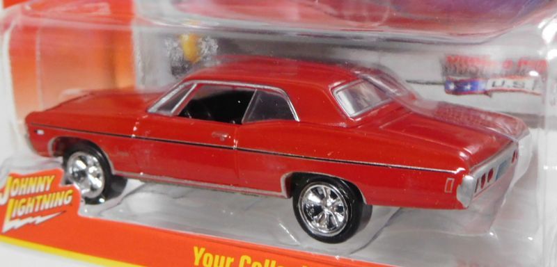 画像: 2016 JOHNNY LIGHTNING - MUSCLE CARS USA S2 【1968 CHEVY IMPALA】 RED/RR