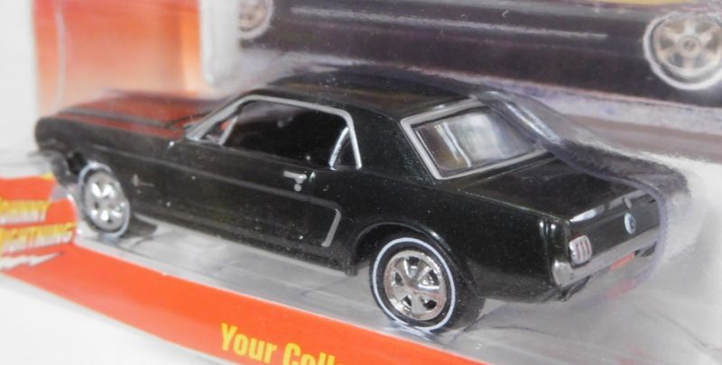 画像: 2016 JOHNNY LIGHTNING - MUSCLE CARS USA S2 【1965 FORD MUSTANG】 BLACK/RR