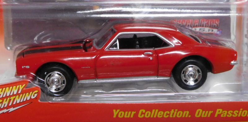 画像: 2016 JOHNNY LIGHTNING - MUSCLE CARS USA S2 【1967 CHEVY CAMARO Z28】 RED/RR