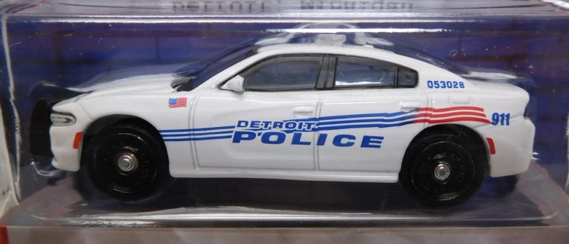 画像: 2016 GREENLIGHT HOT PURSUIT S20 【2015 DODGE CHARGER PURSUIT】 WHITE/RR (DETROIT POLICE DEPARTMENT) 