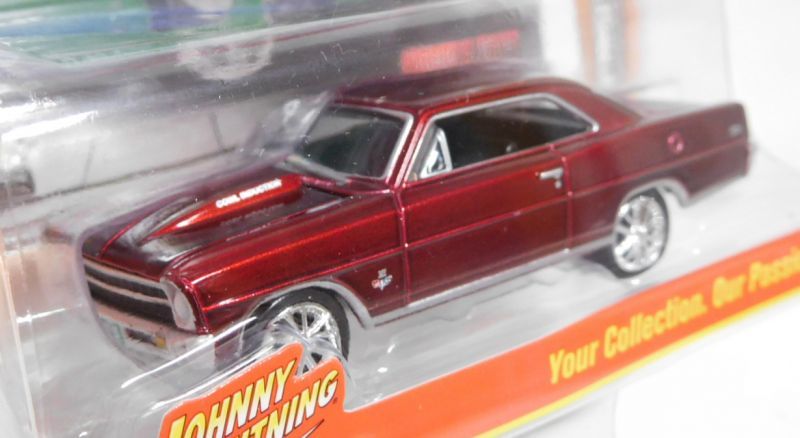 画像: 2016 JOHNNY LIGHTNING - MUSCLE CARS USA S2 【1967 CHEVY NOVA SS】 MET.RED/RR