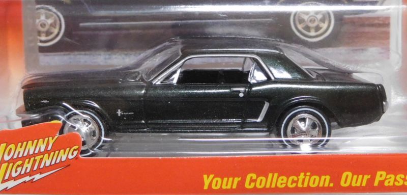 画像: 2016 JOHNNY LIGHTNING - MUSCLE CARS USA S2 【1965 FORD MUSTANG】 BLACK/RR