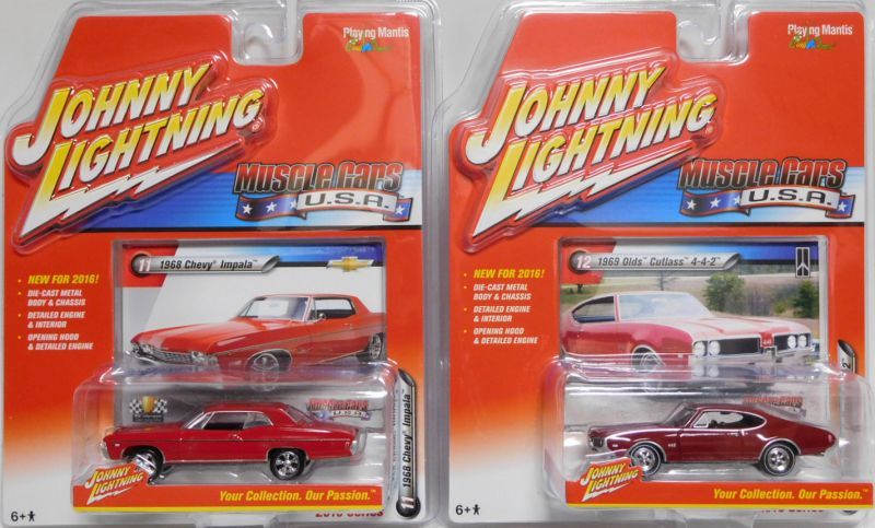 画像: 2016 JOHNNY LIGHTNING - MUSCLE CARS USA S2 【6種セット(A)】　