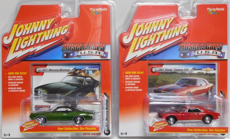 画像: 2016 JOHNNY LIGHTNING - MUSCLE CARS USA S2 【6種セット(A)】　