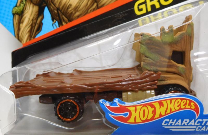 画像: 2017 HW MARVEL 【GROOT】　BROWN/OR6SP (2017 CARD)