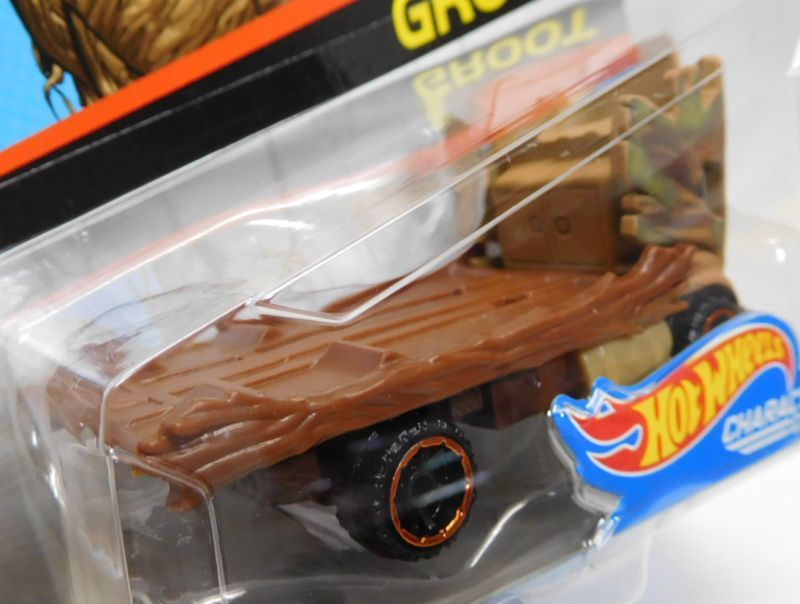 画像: 2017 HW MARVEL 【GROOT】　BROWN/OR6SP (2017 CARD)