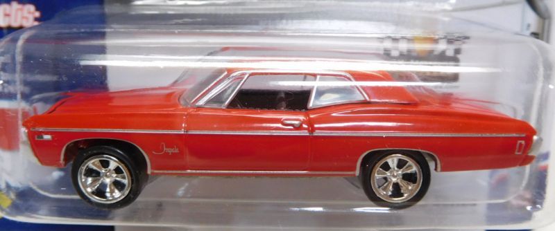 画像: 2016 JOHNNY LIGHTNING - MUSCLE CARS USA S2 【1968 CHEVY IMPALA】 RED/RR (1836個限定）