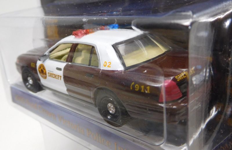 画像: 2016 GREENLIGHT HOLLYWOOD SERIES 15 【2005 FORD CROWN VICTORIA POLICE INTERCEPTOR】 BROWN-WHITE/RR (ONCE UPON A TIME) 