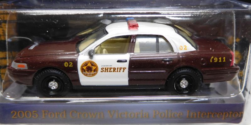 画像: 2016 GREENLIGHT HOLLYWOOD SERIES 15 【2005 FORD CROWN VICTORIA POLICE INTERCEPTOR】 BROWN-WHITE/RR (ONCE UPON A TIME) 