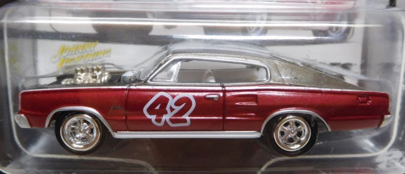 画像: 2016 JOHNNY LIGHTNING - STREET FREAKS S2 【1966 DODGE CHARGER】 RED-GUNMET (THE SPOILERS)