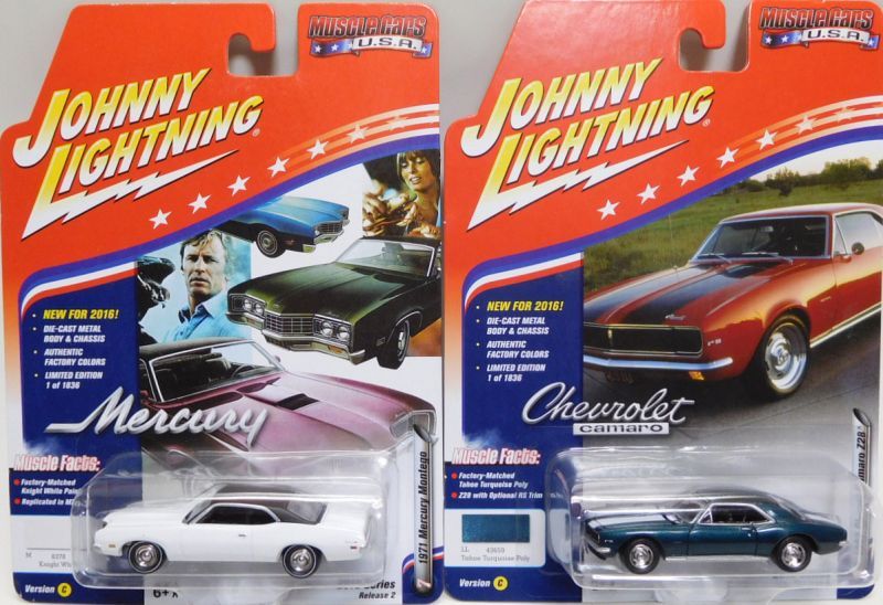 画像: 2016 JOHNNY LIGHTNING - MUSCLE CARS USA S2 【6種セット(C)】 (1836個限定）　