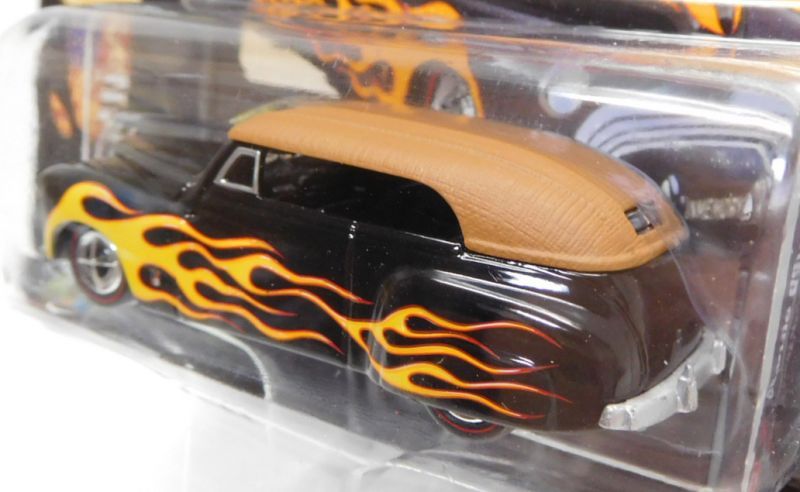 画像: 2016 JOHNNY LIGHTNING - STREET FREAKS S2 【GEORGE BARRIS PHAETON】 BLACK-BROWN (BLACK WITH FLAMES)