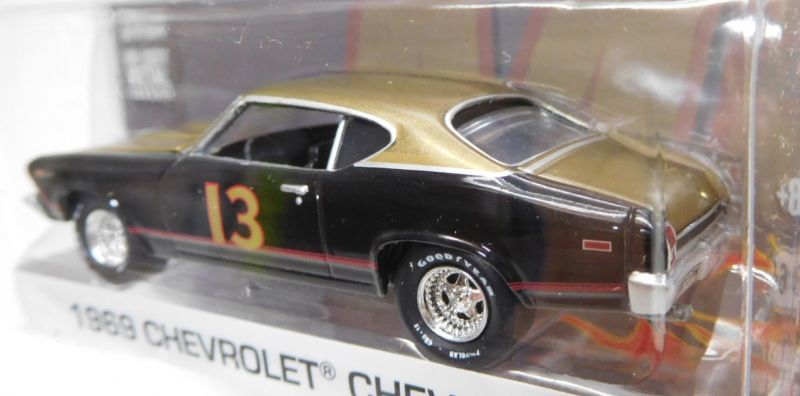 画像: 2016 GREENLIGHT HOLLYWOOD SERIES 15 【1969 CHEVROLET CHEVELLE】 BLACK-GOLD/RR (TALLADEGA NIGHTS) 