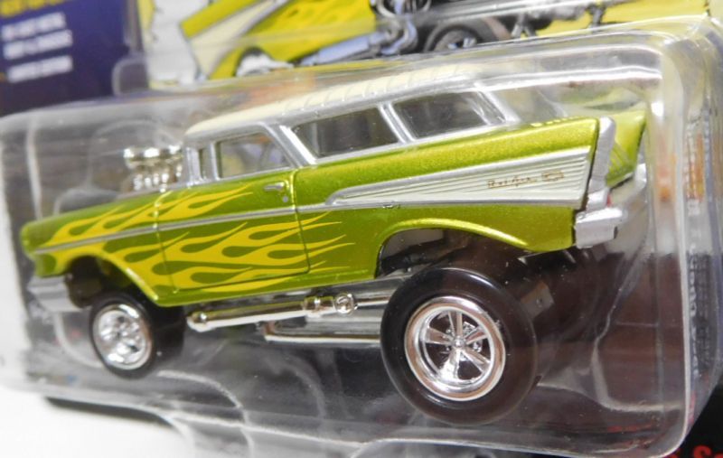 画像: 2016 JOHNNY LIGHTNING - STREET FREAKS S2 【1957 CHEVY NOMAD】 LIME (ZINGERS!)