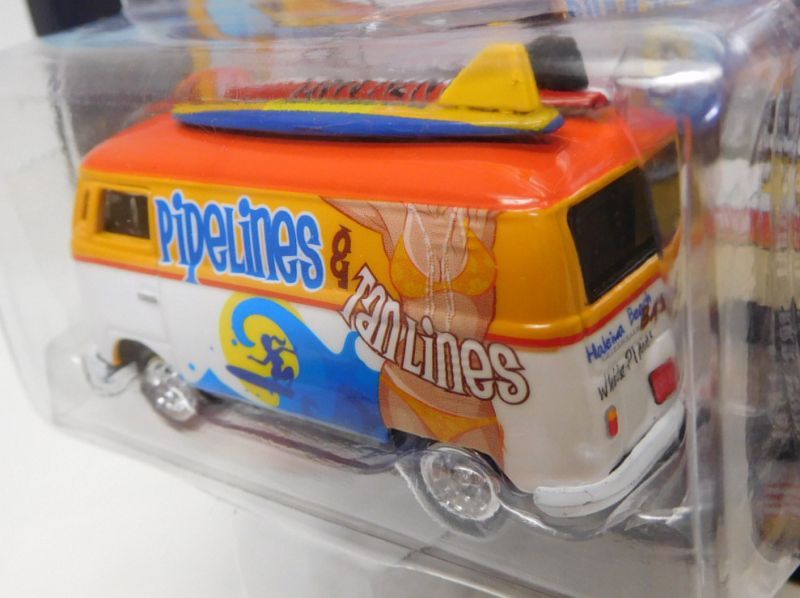 画像: 2016 JOHNNY LIGHTNING - STREET FREAKS S2 【1964 VW TYPE 2 TRANSPORTER】 RED-YELLOW-WHITE (SURF RODS)