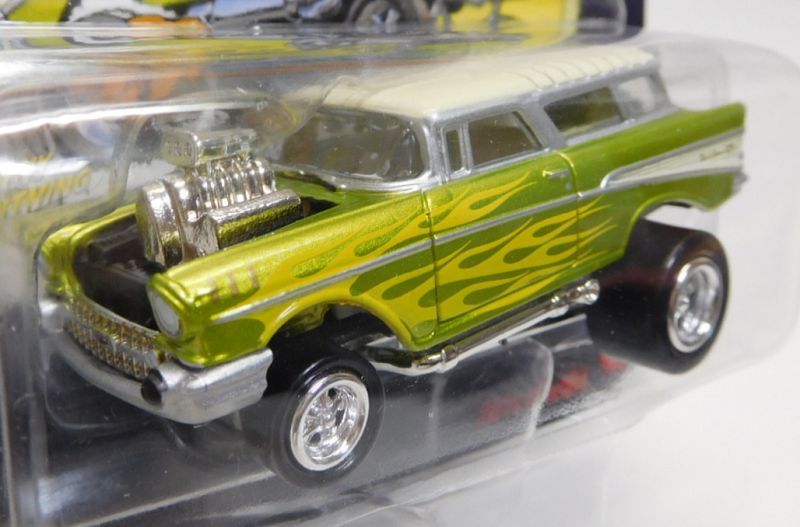 画像: 2016 JOHNNY LIGHTNING - STREET FREAKS S2 【1957 CHEVY NOMAD】 LIME (ZINGERS!)