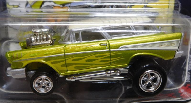 画像: 2016 JOHNNY LIGHTNING - STREET FREAKS S2 【1957 CHEVY NOMAD】 LIME (ZINGERS!)