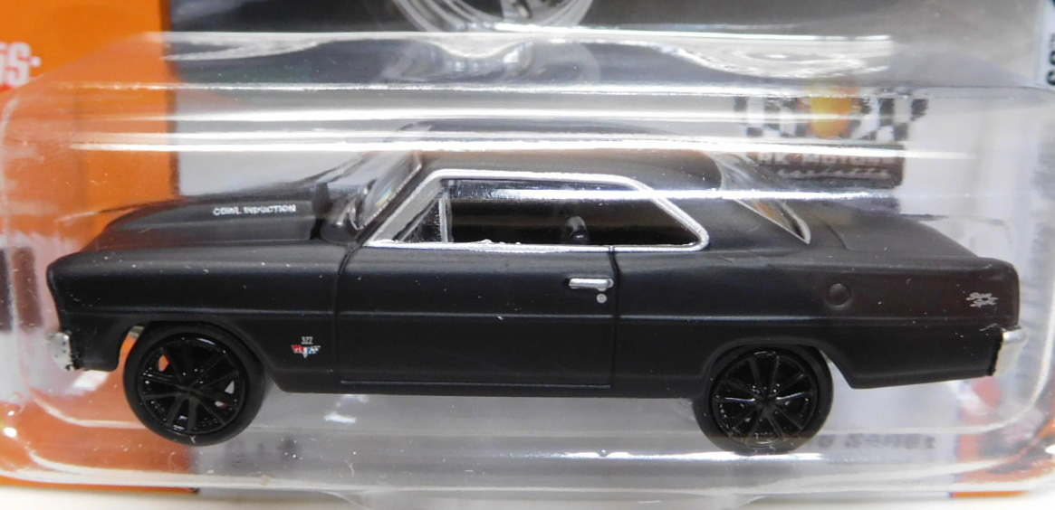 画像: 2016 JOHNNY LIGHTNING - MUSCLE CARS USA S2 【1967 CHEVY NOVA SS】 FLAT BLACK/RR (1836個限定）