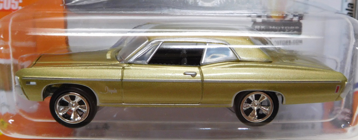 画像: 2016 JOHNNY LIGHTNING - MUSCLE CARS USA S2 【1968 CHEVY IMPALA】 GOLD/RR (1836個限定）