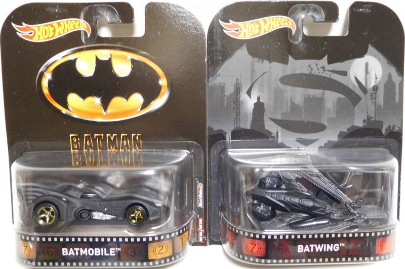 画像: 2017 RETRO ENTERTAINMENT 【Aアソート "FAVORITES" 5種セット】 NEW ECTO-1/K.I.T.T./TIME MACHINE HOVER MODE/BATMOBILE/BATWING