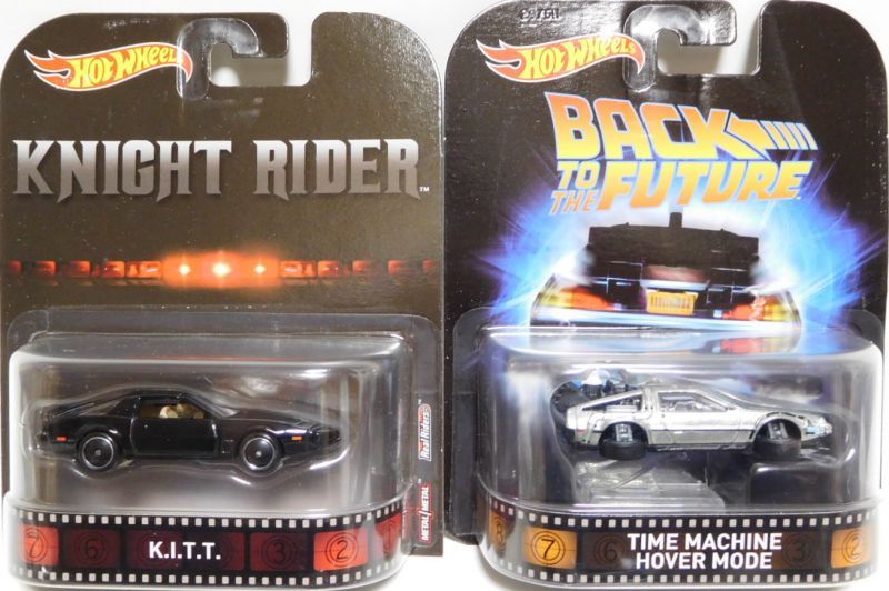 画像: 2017 RETRO ENTERTAINMENT 【Aアソート "FAVORITES" 5種セット】 NEW ECTO-1/K.I.T.T./TIME MACHINE HOVER MODE/BATMOBILE/BATWING