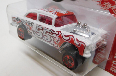 画像: TARGET EXCLUSIVE RED EDITION 【'55 CHEVY BEL AIR GASSER】　FLAT WHITE/5SP