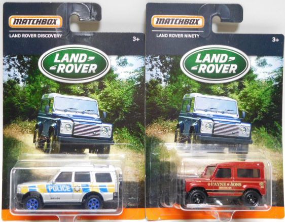 画像: 2016 MATCHBOX WALMART EXCLUSIVE "LAND ROVER" 【6種セット】  