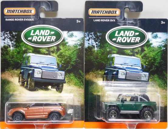 画像: 2016 MATCHBOX WALMART EXCLUSIVE "LAND ROVER" 【6種セット】  