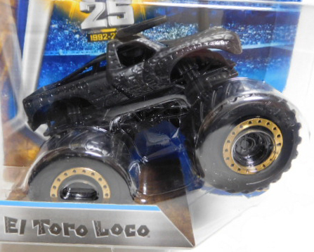 画像: 2017 MONSTER JAM includes TEAM FLAG! 【EL TORO LOCO】 BLACK (BLACK OUT)