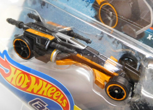 画像: 2017 HW STAR WARS CARSHIPS 【POE'S X-WING FIGHTER】　BLACK-LT.ORANGE/O5