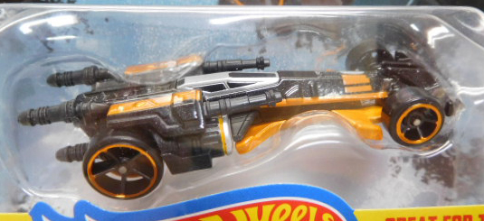 画像: 2017 HW STAR WARS CARSHIPS 【POE'S X-WING FIGHTER】　BLACK-LT.ORANGE/O5