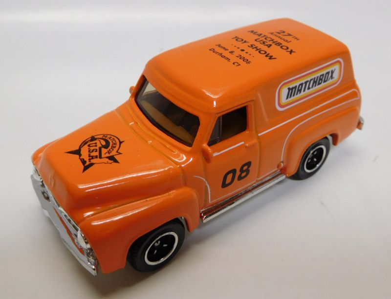 画像: 2008 27th Annual MATCHBOX USA TOY SHOW EXCLUSIVE 【FORD F-100 PANEL DELIVERY】 ORANGE