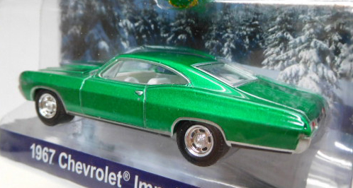 画像: 2016 GREENLIGHT HOBBY EXCLUSIVE HOLIDAY ORNAMENTS 【1967 CHEVROLET IMPALA SS】 MET.GREEN/RR