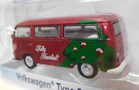 画像: 2016 GREENLIGHT HOBBY EXCLUSIVE HOLIDAY COLLECTION 【VOLKSWAGEN TYPE 2 BUS】 RED/RR