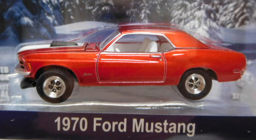 画像: 2016 GREENLIGHT HOBBY EXCLUSIVE HOLIDAY ORNAMENTS 【1970 FORD MUSTANG】 MET.RED/RR