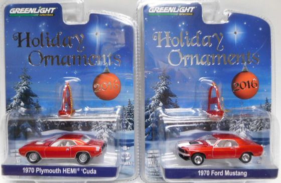 画像: 2016 GREENLIGHT HOBBY EXCLUSIVE HOLIDAY ORNAMENTS 【6種セット】 