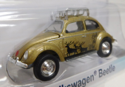 画像: 2016 GREENLIGHT HOBBY EXCLUSIVE HOLIDAY COLLECTION 【VOLKSWAGEN BEETLE】 GOLD/RR