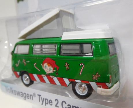 画像: 2016 GREENLIGHT HOBBY EXCLUSIVE HOLIDAY COLLECTION 【VOLKSWAGEN TYPE 2 CAMPMOBILE】 GREEN/RR