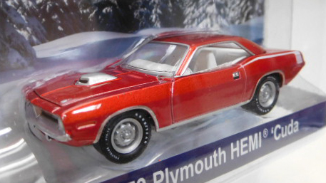 画像: 2016 GREENLIGHT HOBBY EXCLUSIVE HOLIDAY ORNAMENTS 【1970 PLYMOUTH HEMI 'CUDA】 MET.RED/RR