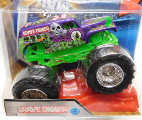 画像: 2016 MONSTER JAM includes STUNT RAMP! 【GRAVE DIGGER】 PURPLE (2016 NEW LOOK!)