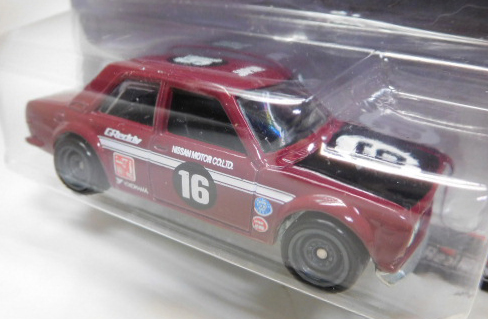 画像: 2016 HW CAR CULTURE - 【DATSUN BLUEBIRD 510】 DK.RED/RR