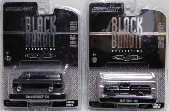 画像: 2017 GREENLIGHT BLACK BANDIT SERIES16 【6種セット】 BLACK/RR