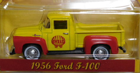 画像: 2017 GREENLIGHT ANNIVERSARY COLLECTION S4 【"CELEBRATING 100 YEAR OF SHELL USA" 1956 FORD F-100】 YELLOW-RED/RR 