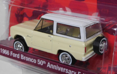 画像: 2017 GREENLIGHT ANNIVERSARY COLLECTION S4 【"ONE WILD HORSE" 1966 FORD BRONCO 50 ANNIVERSARY EDITION】 CREAM/RR 