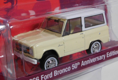 画像: 2017 GREENLIGHT ANNIVERSARY COLLECTION S4 【"ONE WILD HORSE" 1966 FORD BRONCO 50 ANNIVERSARY EDITION】 CREAM/RR 