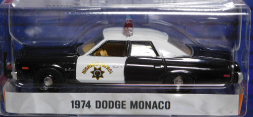 画像: 2017 GREENLIGHT HOT PURSUIT S21 【1974 DODGE MONACO】 BLACK-WHITE/RR (CALIFORNIA HIGHWAY PATROL) 