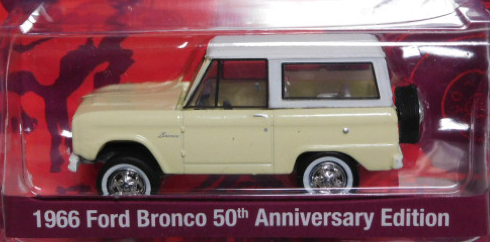 画像: 2017 GREENLIGHT ANNIVERSARY COLLECTION S4 【"ONE WILD HORSE" 1966 FORD BRONCO 50 ANNIVERSARY EDITION】 CREAM/RR 