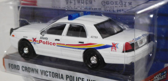 画像: 2017 GREENLIGHT HOT PURSUIT S21 【FORD CROWN VICTORIA POLICE INTERCEPTOR】 WHITE/RR (ATLANTA POLICE DEPARTMENT) 